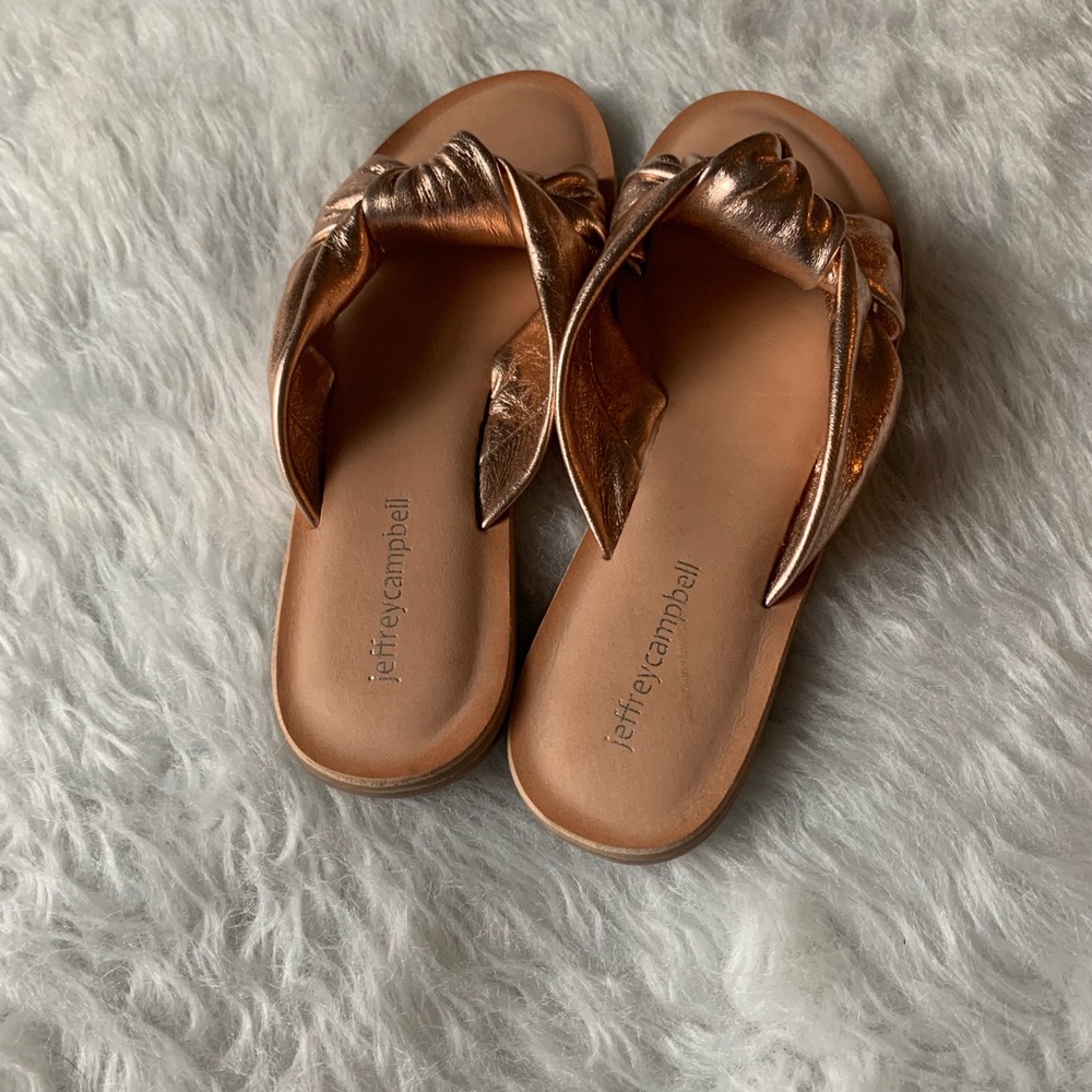 NIB Jeffrey Campbell Zocalo Slide Sandals - Picture 5 of 8